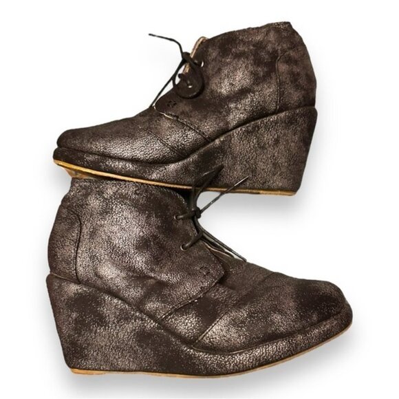 Women’s 8 Platform Wedge Bootie NWOT - Picture 2 of 13